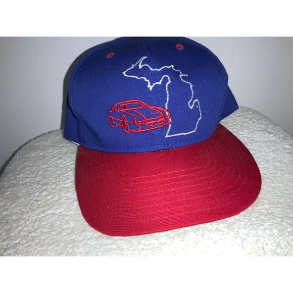 White Other - Michigan Baseball Trucker Hat red/ white/ blue